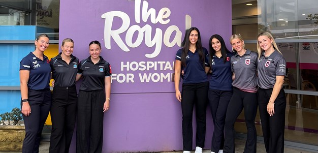 'The real heroes': NRLW stars support women's health for Royal Giving Day