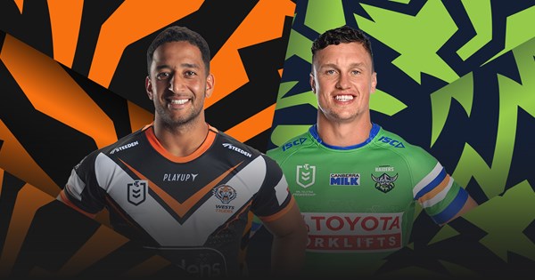 NRL 2023, Wests Tigers v Canberra Raiders