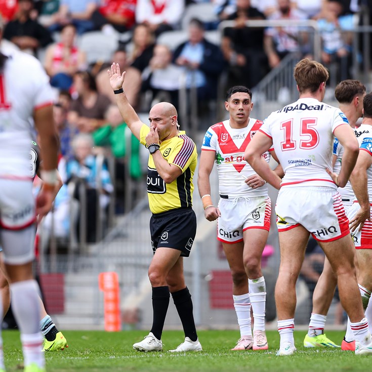 Match Officials: NRL Round 27 and NRLW Round 7