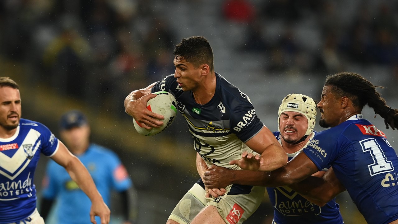 NRL Defence Round jersey unveiled by North Queensland Cowboys