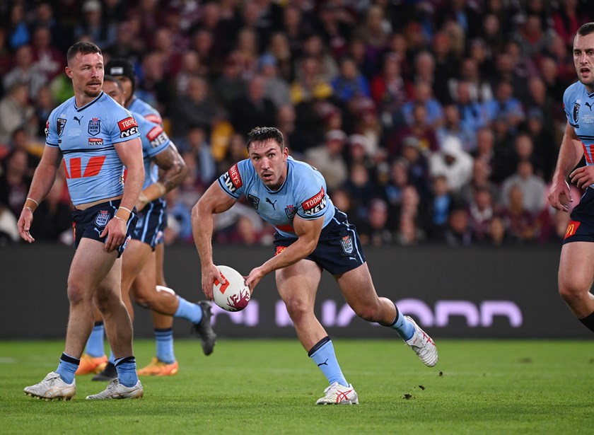 Reece Robson made his NRL debut in Game Two of the 2023 State of Origin series.