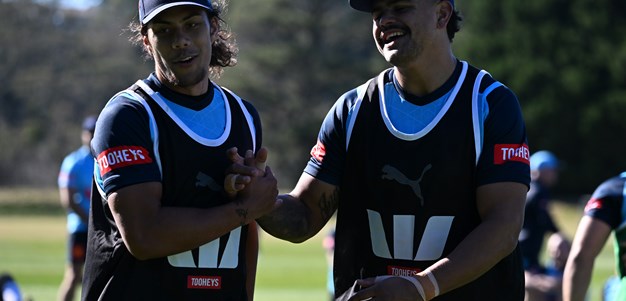 'Family dudes' Luai and Latrell flick switch on Origin energy