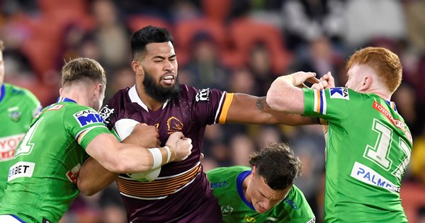 NRL 2022, Brisbane Broncos, Canberra Raiders round 14 match