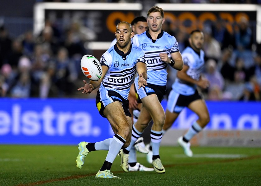Cronulla fullback will serve a one-match suspension for making contact with referee Adam Gee on Friday night.