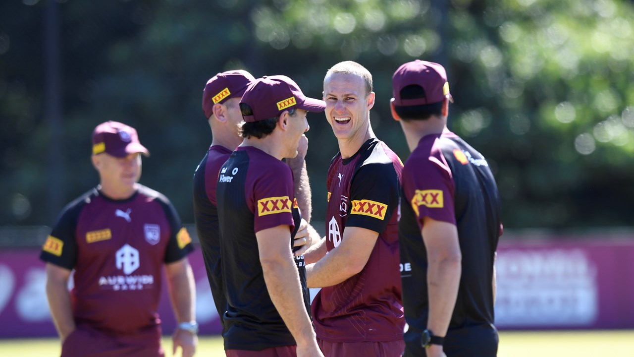 Men's BRISBANE BRONCOS TRAINING CAP, Maroon