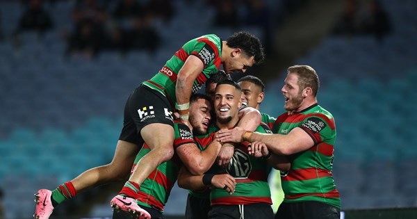 NRL 2024, South Sydney Rabbitohs, Thomas Burgess, Keaon Koloamatangi ...