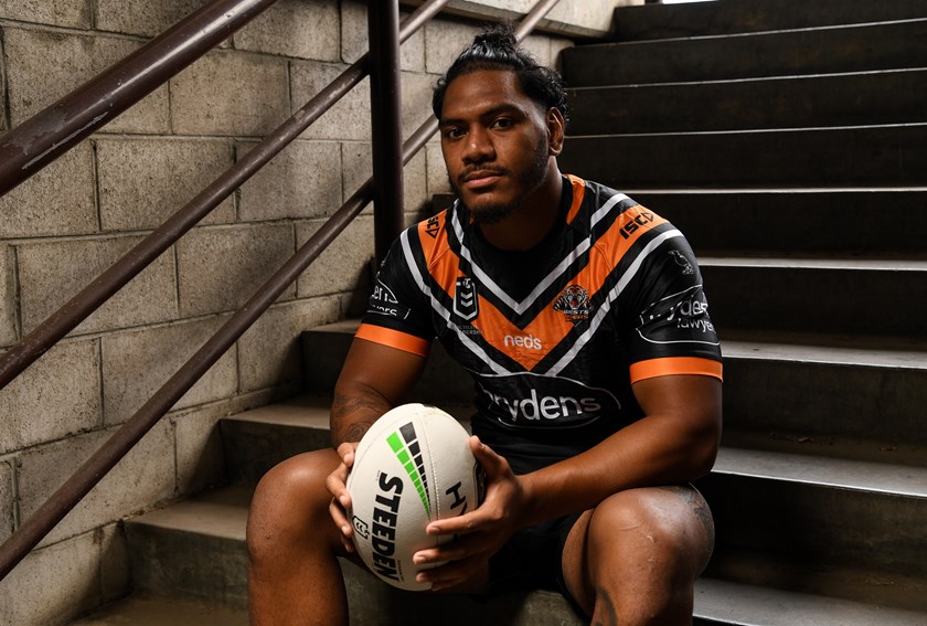 Thomas roared onto the scene with the Wests Tigers in 2019 and made 60 appearances across his first three seasons in the NRL. 
