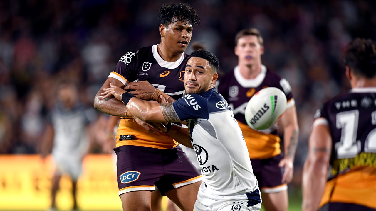 NRL 2022  North Queensland Cowboys centre Valentine Holmes might