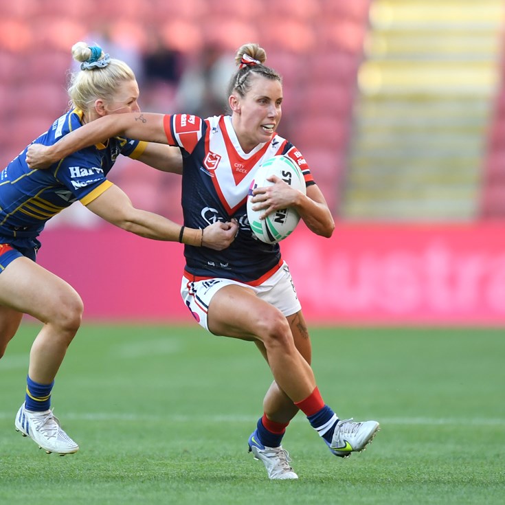 'Broke her own club record': Bremner sets tone for NRLW return