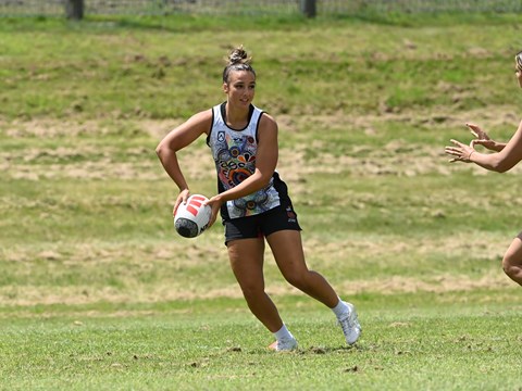 Chester celebrating her second chance in All Stars camp