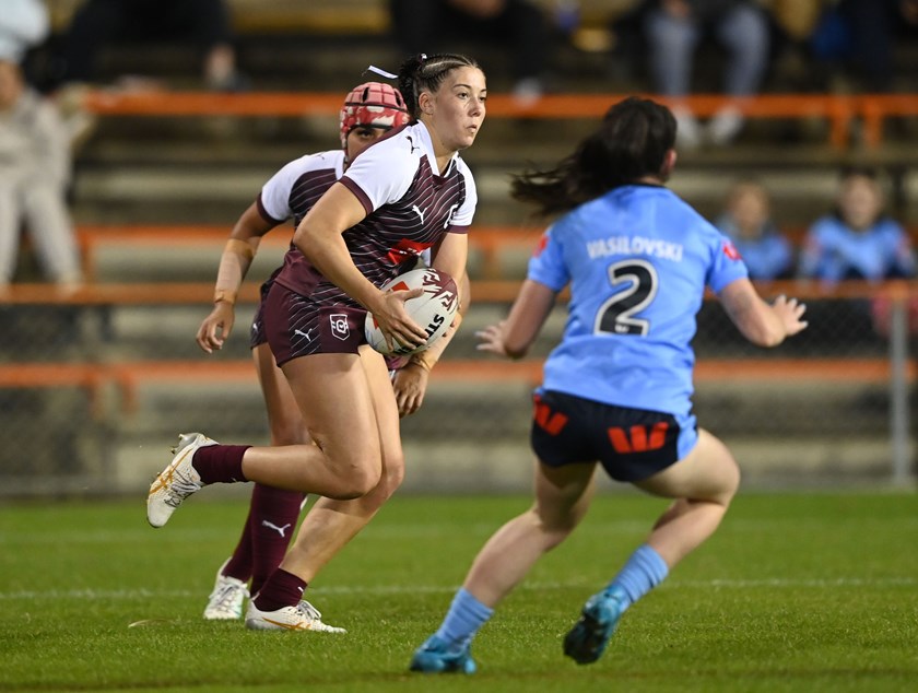 Lily Peacock played for the Queensland Under 19 side.