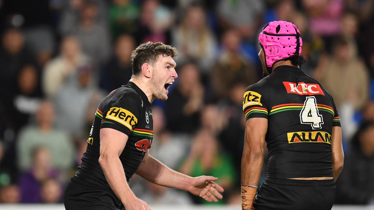 NRL 2022: Penrith Panthers v South Sydney Rabbitohs, score, result, video,  highlights, minor premiership, Liam Martin try