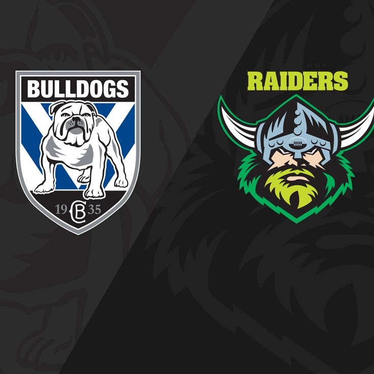 Bulldogs v Raiders Round 12, 2019 Match Centre NRL