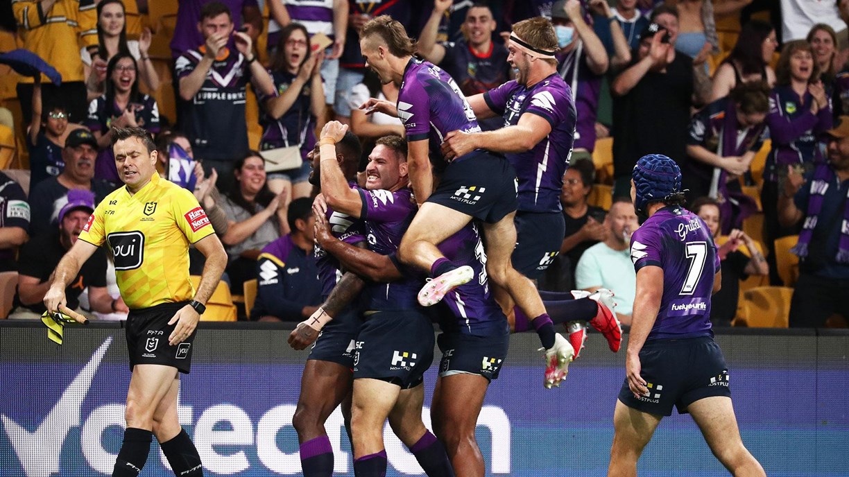 Nrl 2020 Melbourne Storm Beat Canberra Raiders Grand Final Spot Booked Nrl