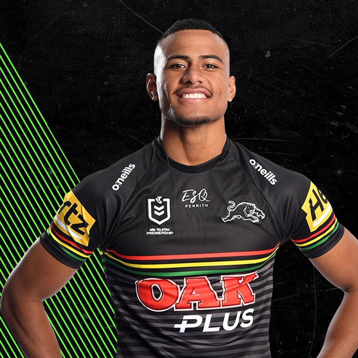 Official NRL Nines profile of Stephen Crichton for Penrith Panthers 9s ...