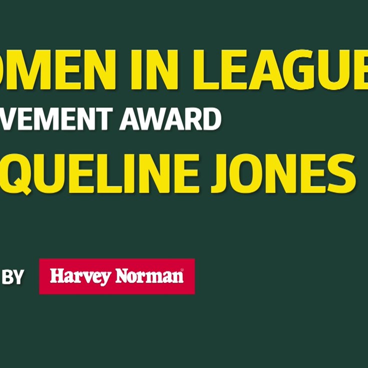 Women In League Achievement Award 2017 - Jacqueline Jones