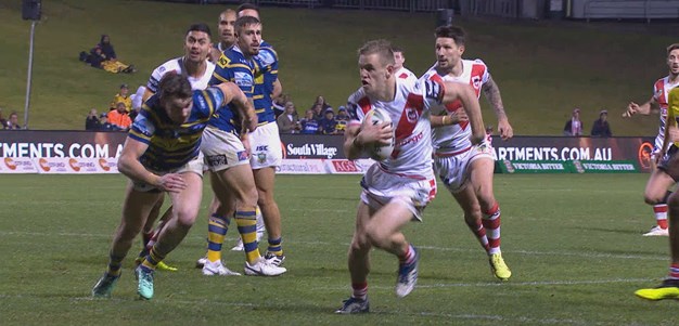 Dufty finishes freakish Dragons try