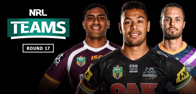 NRL Teams - Round 17