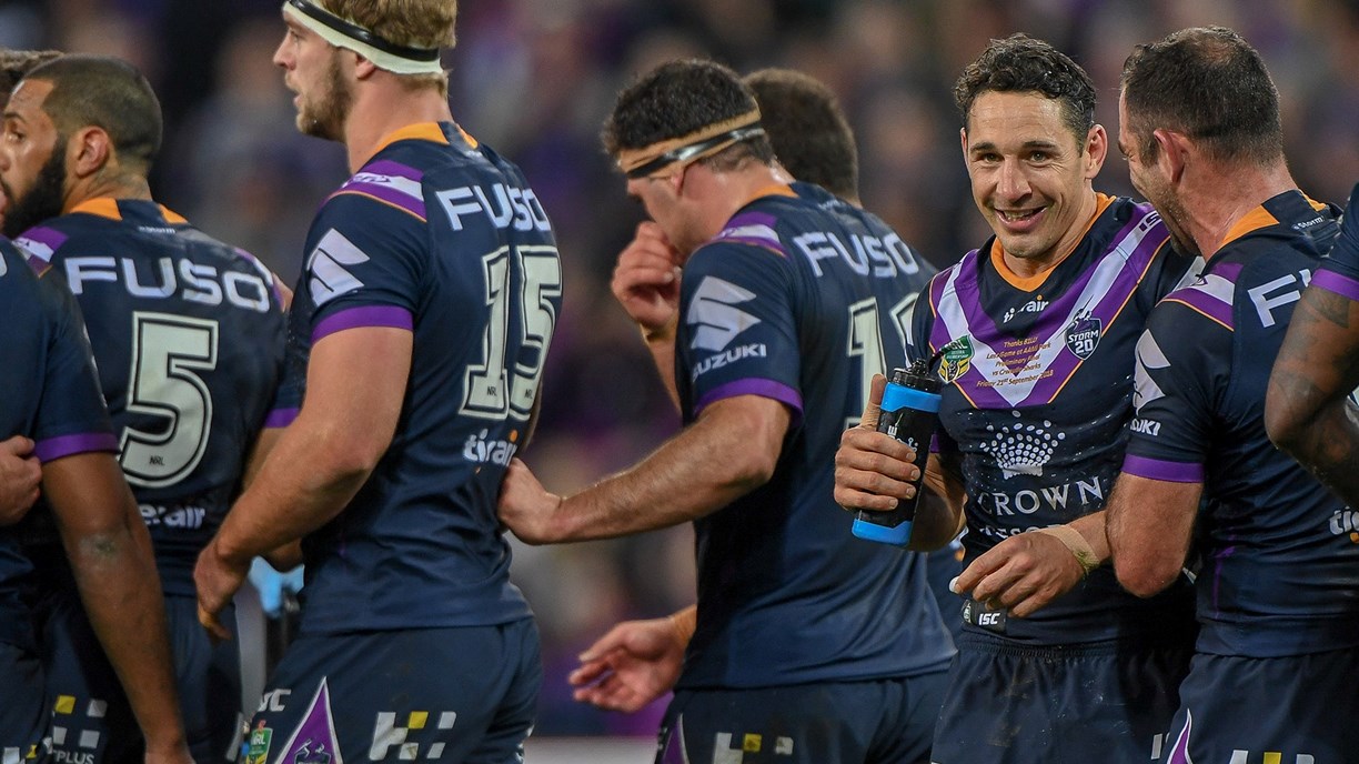 Brisbane Broncos blitz Melbourne Storm to reach NRL preliminary