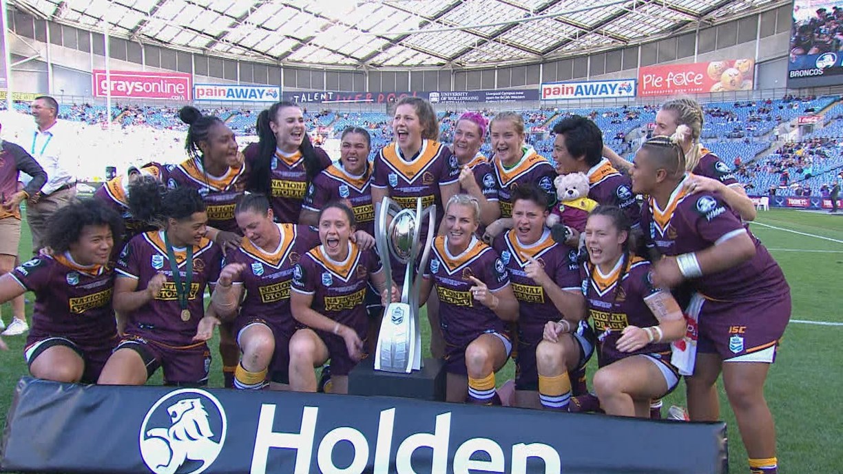 Kimiora Nati hat-trick helps Broncos seal inaugural NRL Women's title