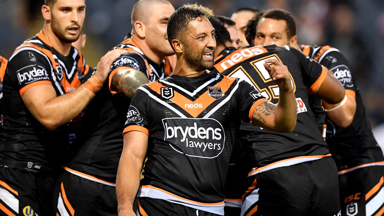 NRL 2019: Wests Tigers on top of ladder for first time in club