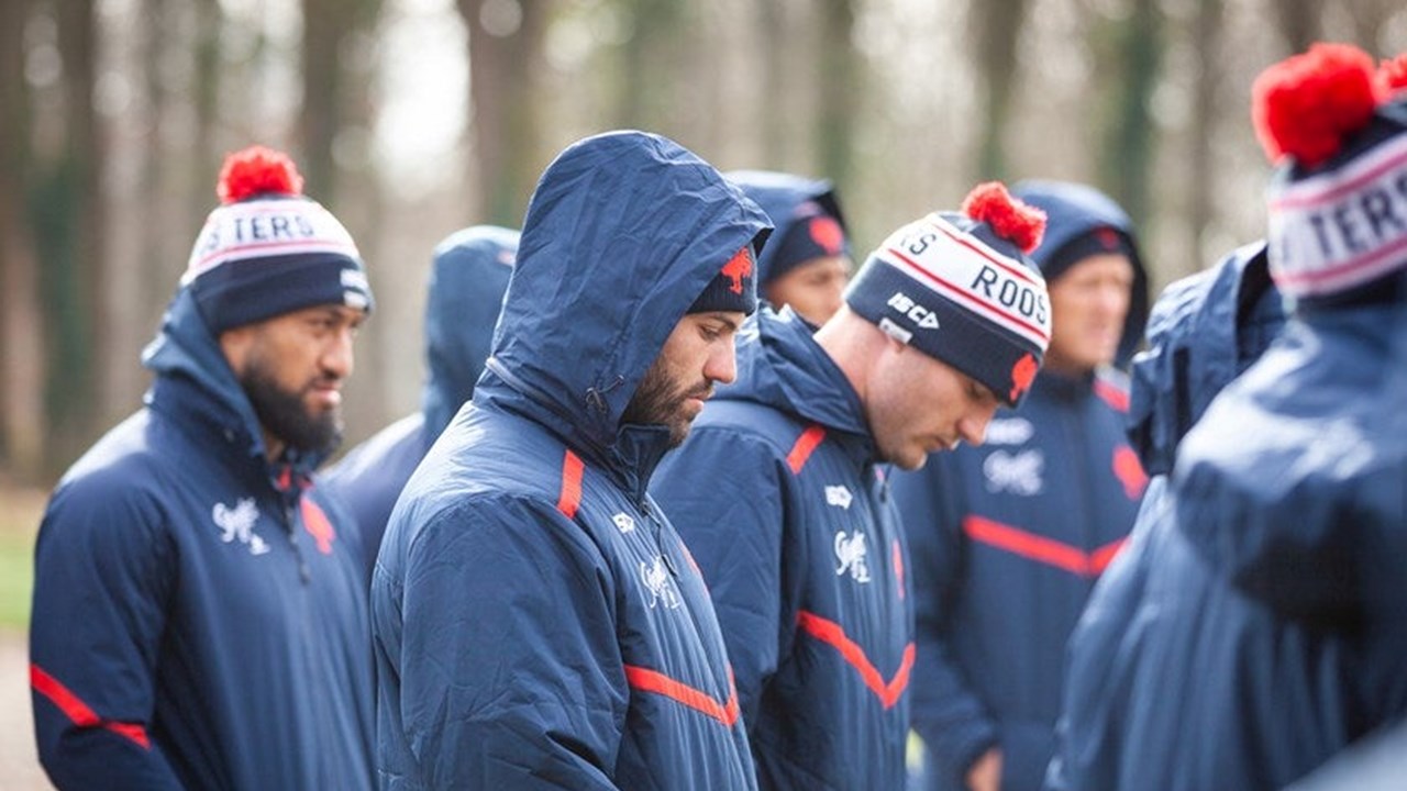 Somme trip gives added meaning to Anzac Day game for Roosters