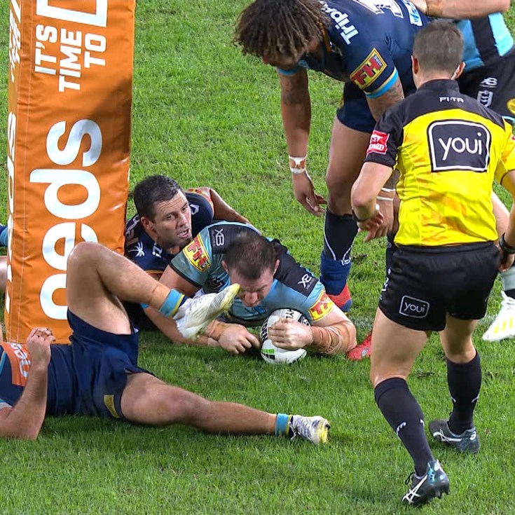 Gallen scores try in last game at Suncorp