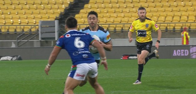 Silver service from Johnson puts Sharks ahead