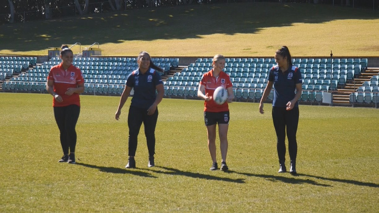 Broncos NRLW Team Take Centre Stage