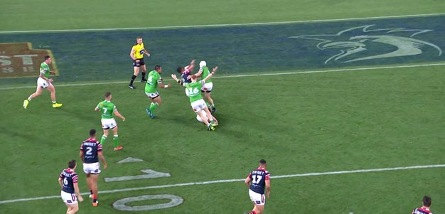 Croker makes huge tackle on Mitchell