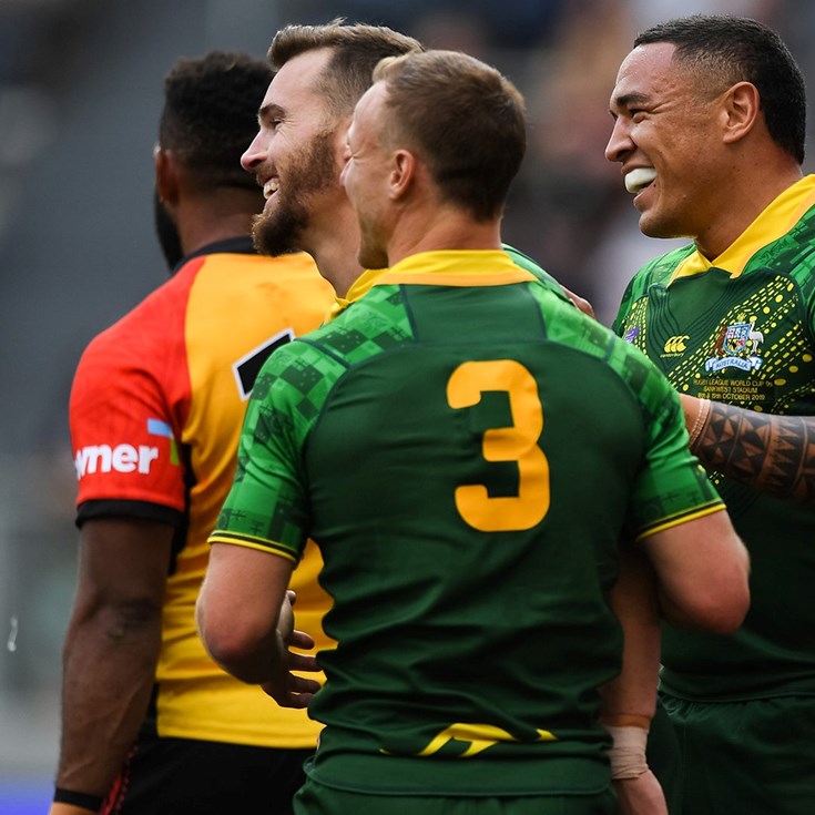 Match Highlights: Kangaroos v PNG