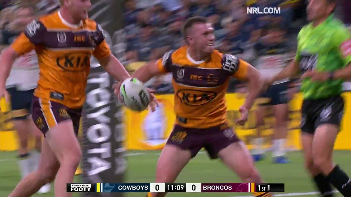 NRL 2020, Brisbane Broncos vs North Queensland Cowboys, Rd 5