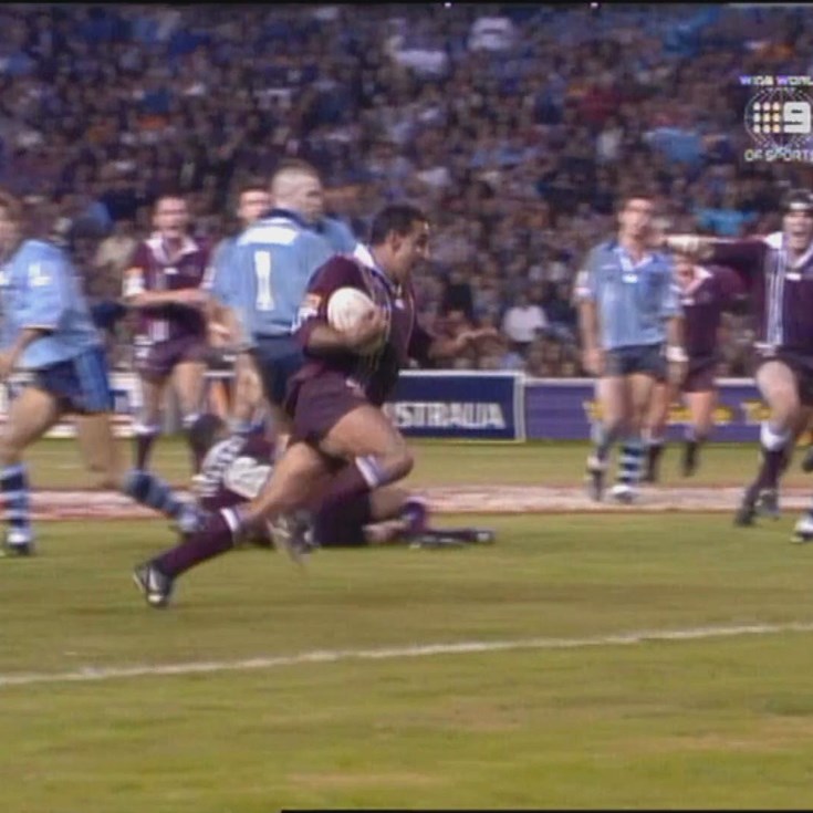 The grandstand finish in the 1998 Origin opener