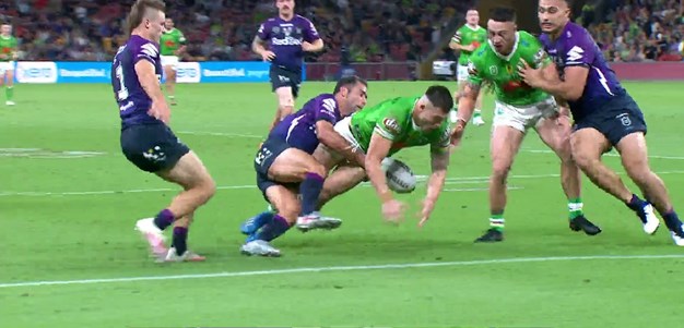 Cameron Smith with one of the great finals try savers