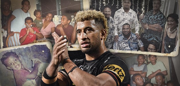 Tearful Kikau left speechless by family messages