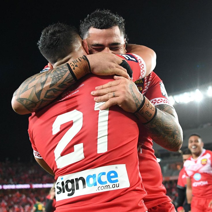 Relive the final moments of Tonga-Australia