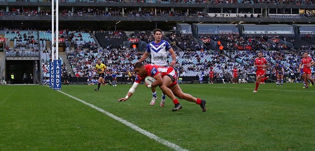 Norman places a kick for Wiliame