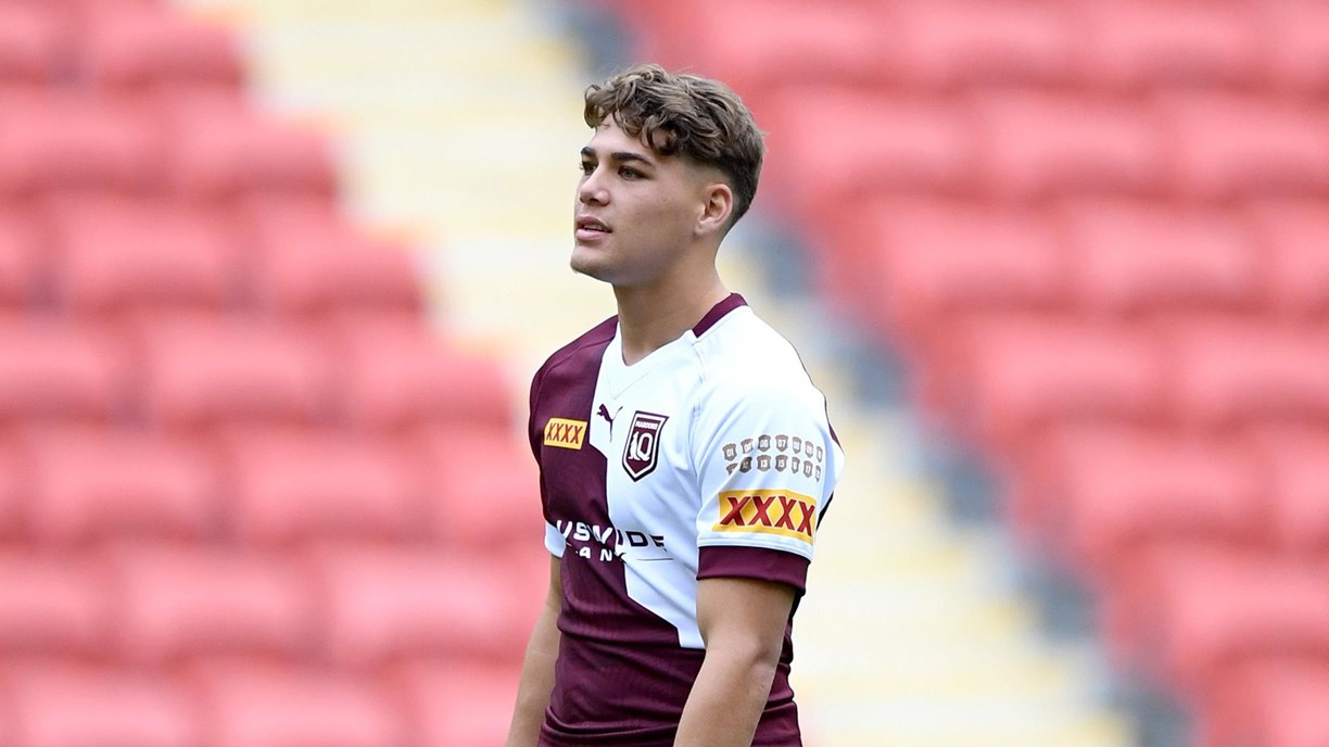 Official Ampol State of Origin profile of Reece Walsh for Queensland