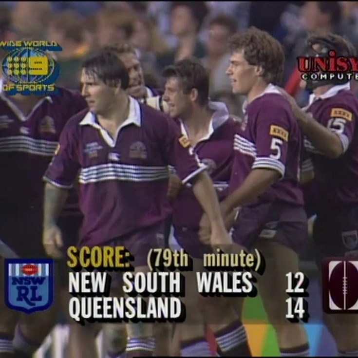 First Origin try: Mark Coyne