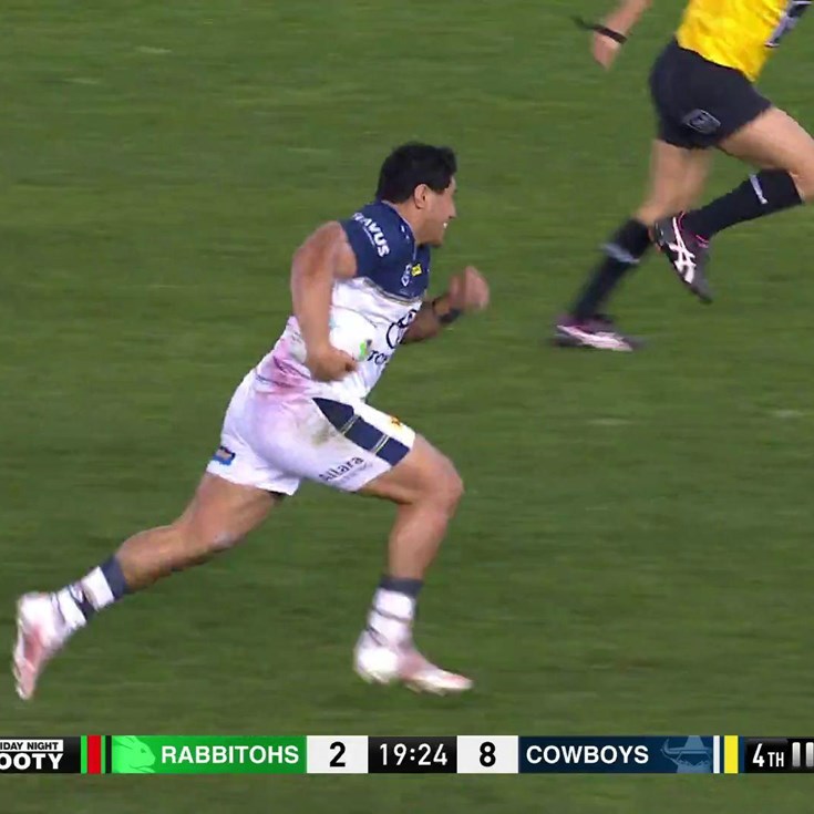 Taumalolo the destroyer as Wright dives over