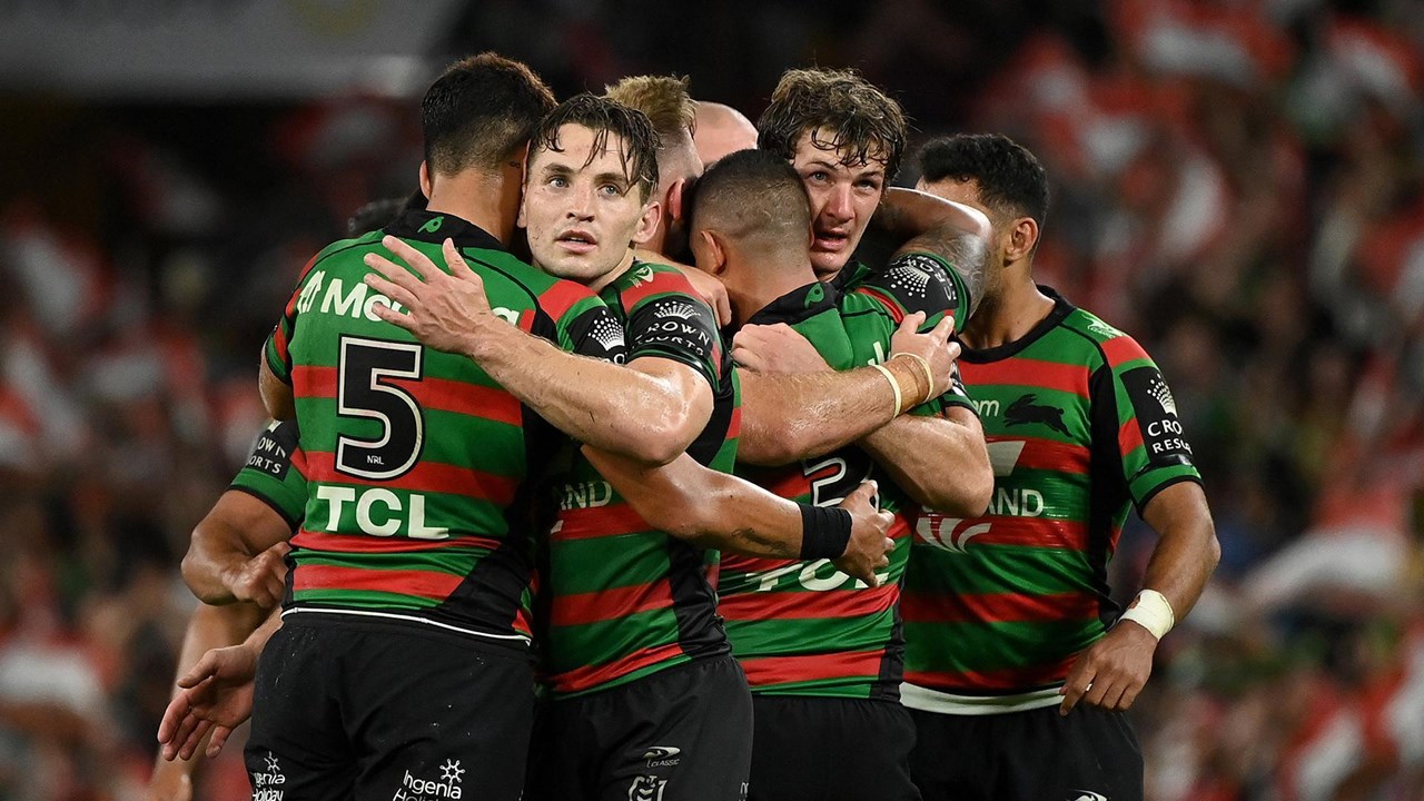 South Sydney Rabbitohs 2021 Grand Finalists Team Signed Jersey