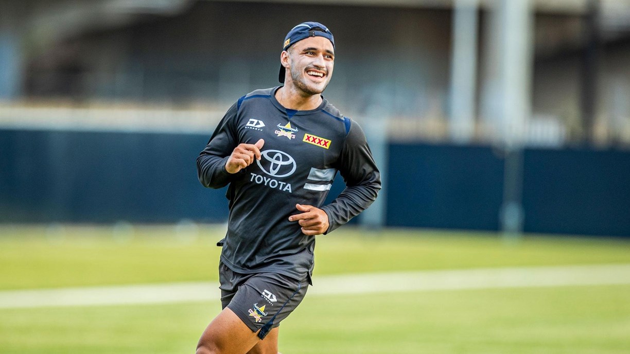 NRL 2022  North Queensland Cowboys centre Valentine Holmes might