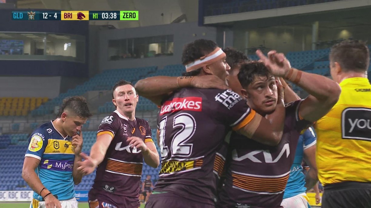 NRL 2022: Gold Coast Titans, Brisbane Broncos, pre-season trial