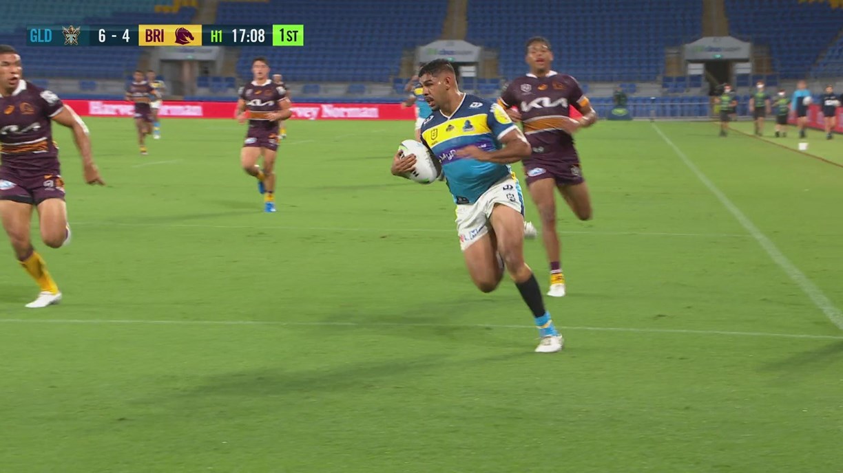 NRL 2022: Brisbane Broncos v Gold Coast Titans, stats, teams, score, stats,  video, Adam Reynolds, Tino Fa'asuamaleaui