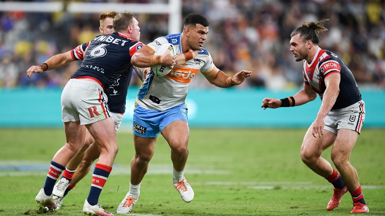 Tolutau Koula Makes NRL Debut Against Penrith Panthers Rd 1 2022 