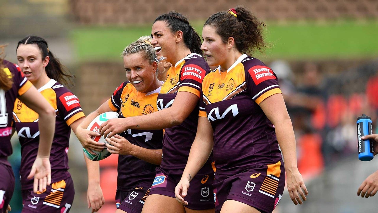 NRL Women's Premiership team: Round 1 v Broncos