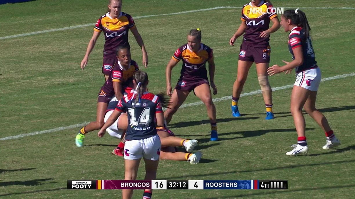 NRL Women's: Roosters fried by blazing Broncos - Edge of the Crowd