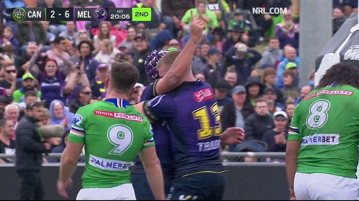 NRL 2022, Canberra Raiders, Melbourne Storm match report, injuries