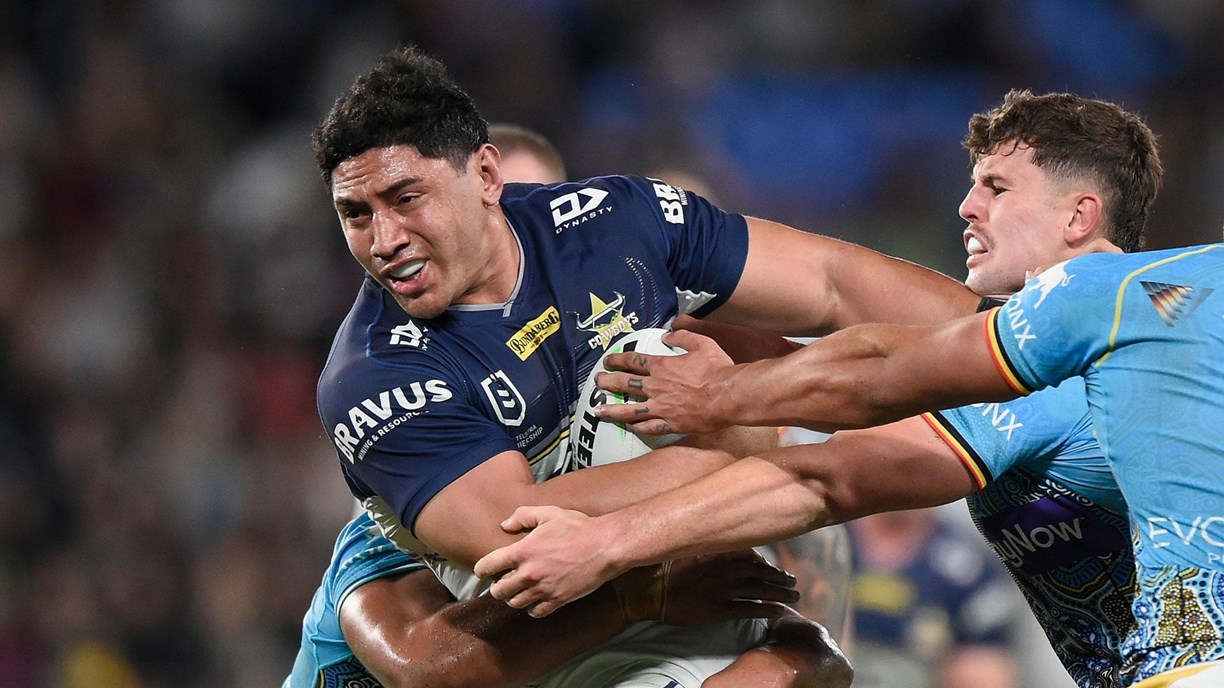 NRL 2022, Gold Coast Titans, North Queensland Cowboys, round 13