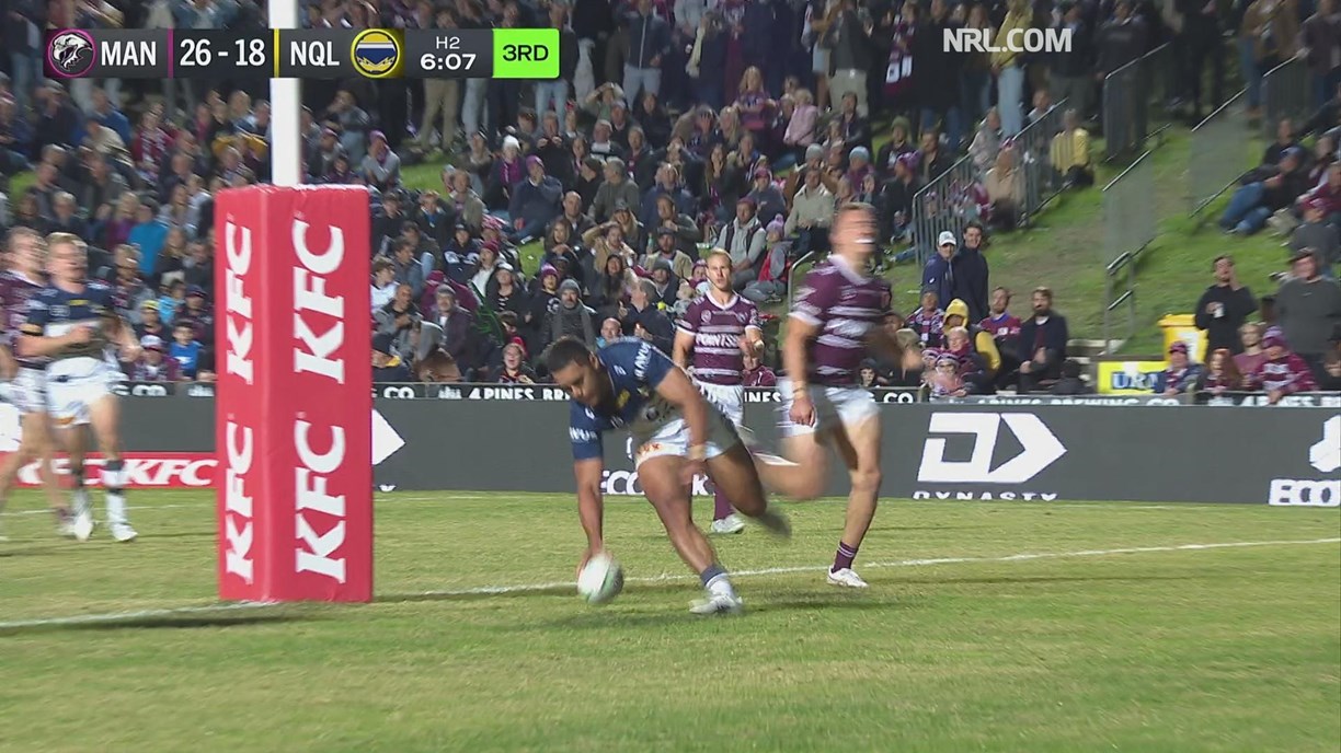 NRL Cowboys v Manly, Best Finishes of 2022, Round 15